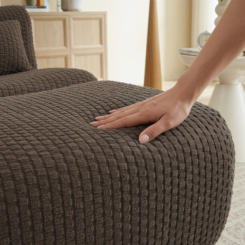 Canapé Plush, Brown, 1