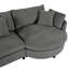 Canapé modulaire en chenille 105 po Gladon-153957581