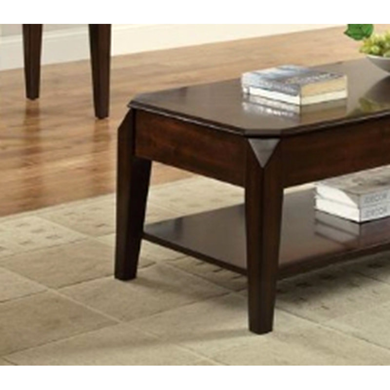 Table basse avec plateau relevable