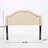 Danni Upholstered Metal Panel Headboard-447942582-447942586