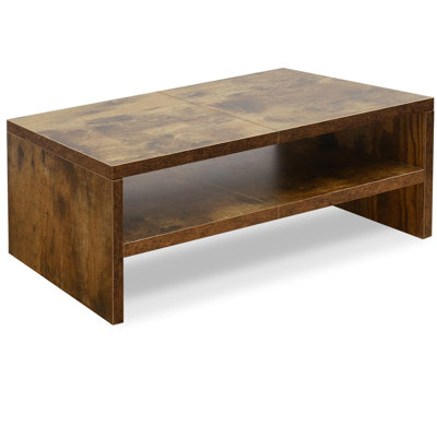 Support de rangement pour moniteur de bureau en bois à 2 niveaux, tablette de rangement pour clavier d'ordinateur portable, accessoires de bureau pratiques pour un espace de travail de bureau à domicile