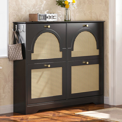 Armoire à chaussures Mid-Century
