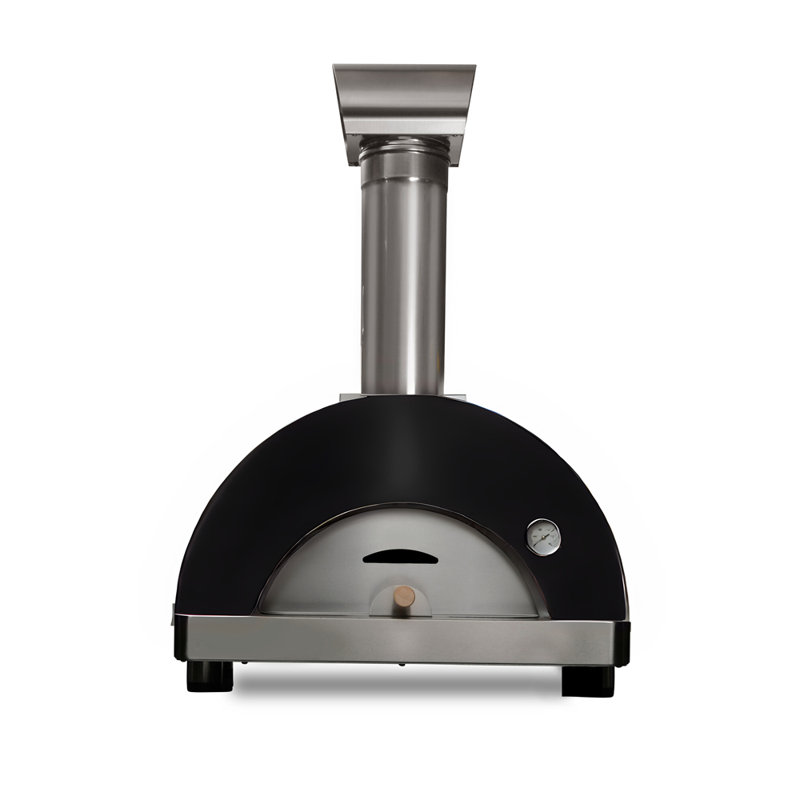 Four à pizza Piccolo - noir mat, Matte Black