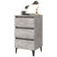 Pythagoras 40cm W Particle Board / Chipboard Bedside Table-706953017