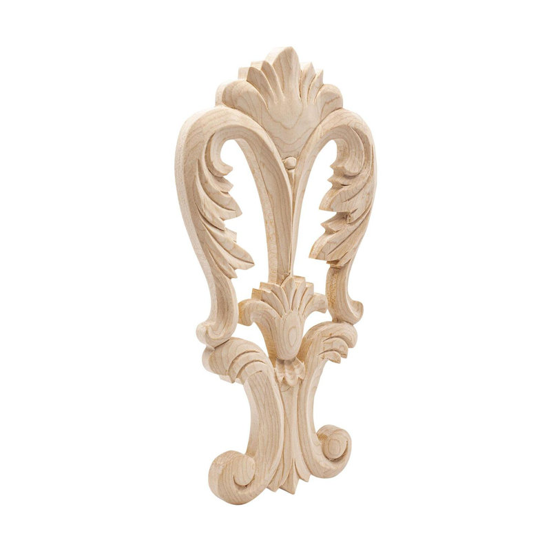 9.875'' x 9.875'' Wood Decorative Tile Insert
