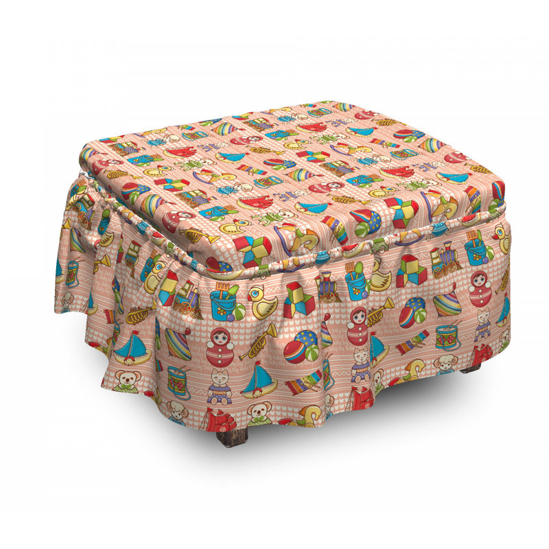Housse pour repose-pieds jouets pour little children
