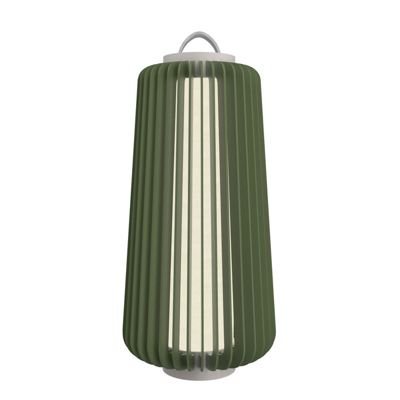 Stecche Di Legno Desk Table Lamp, American Walnut, 30.81" H x 14.04" W x 14.04" D