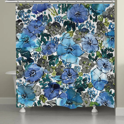 Simonska Floral Shower Curtain