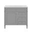 Meuble-lavabo 36 po avec armoire à pharmacie assortie-508756918