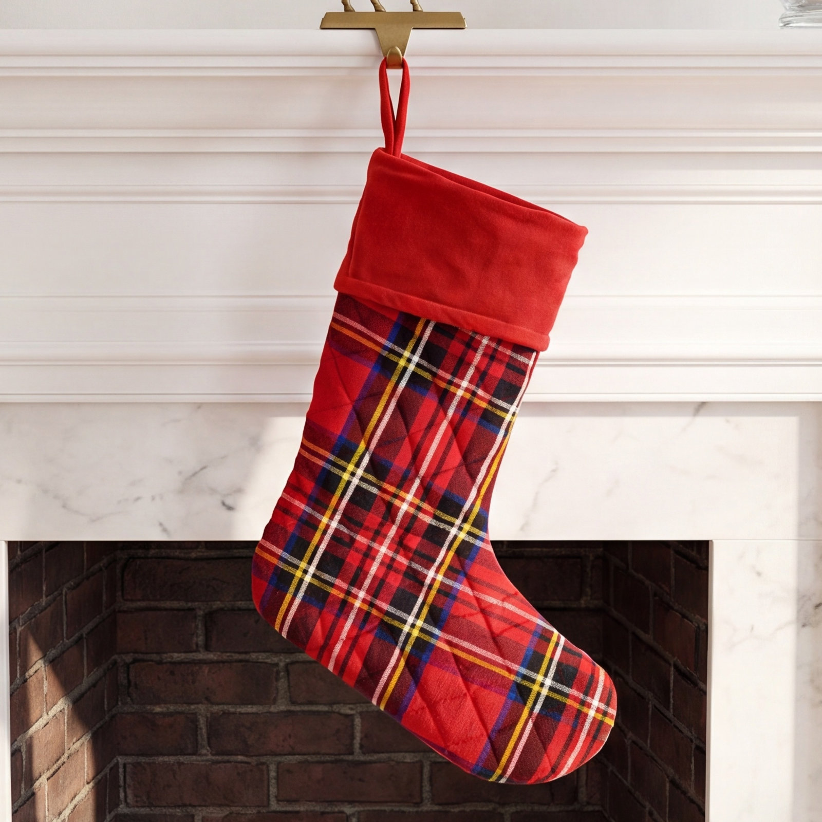 The Holiday Aisle® Quilted Stocking