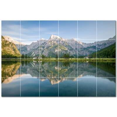 8'' x 8'' Satin Ceramic Decorative Mural