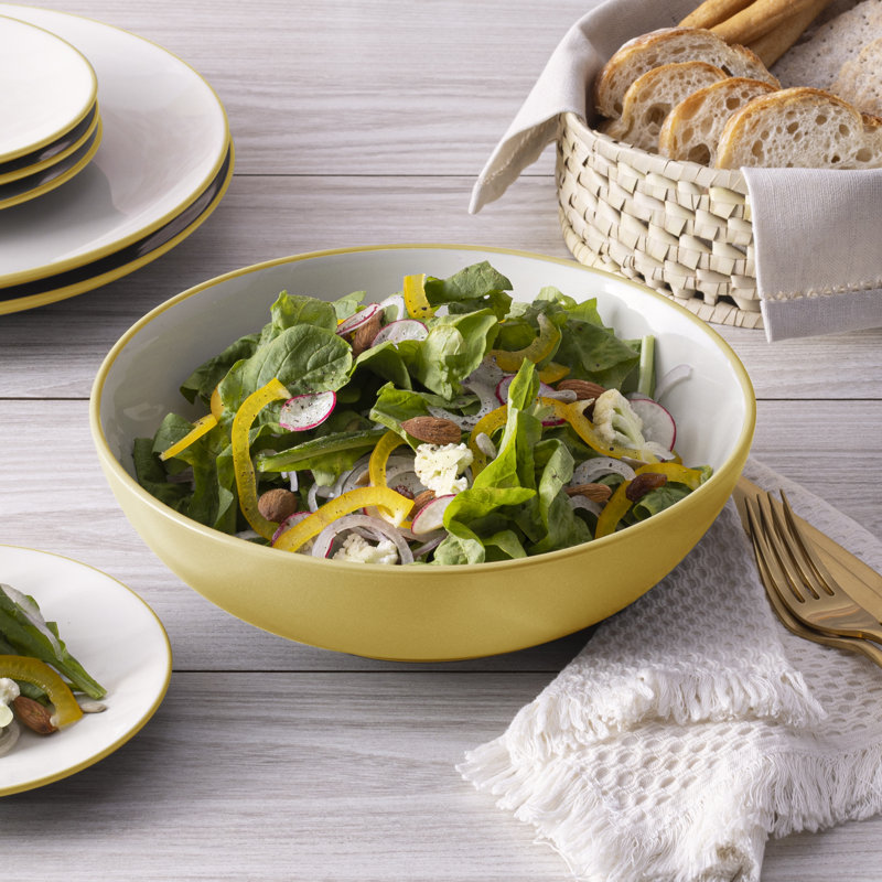 Bol à légumes Noritake Colorwave, 9 1/2 po, 64 oz, Moutarde