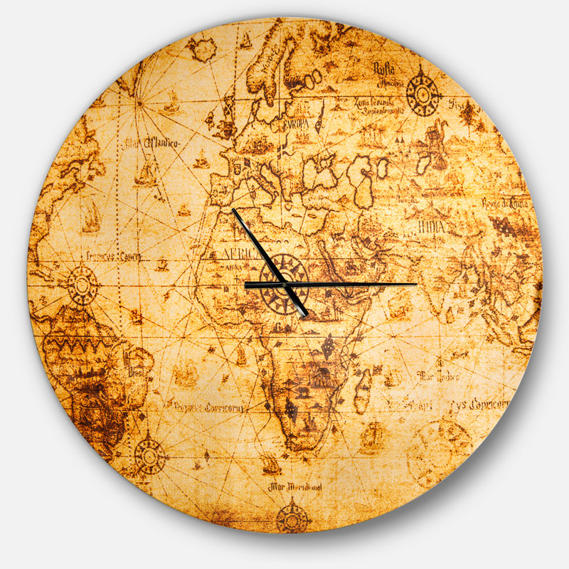 Horloge murale Swigart Farmhouse Designart, Surdimensionné