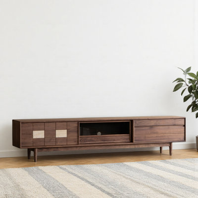 Creative Solid Wood TV Stand