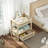 Fernwood Rattan Nightstand with Double Drawer