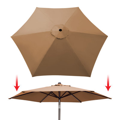 Housse de remplacement pour parasol de patio Atalaya