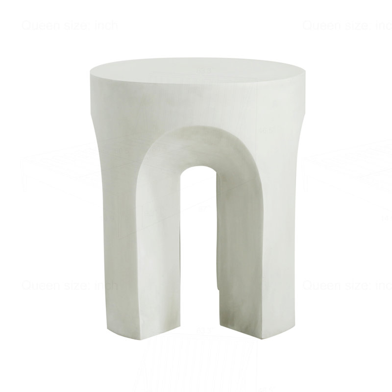 Outdoor MGO Round Top Side Table