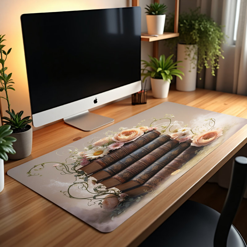 Polyester Desk Pad, 31.5x15.5