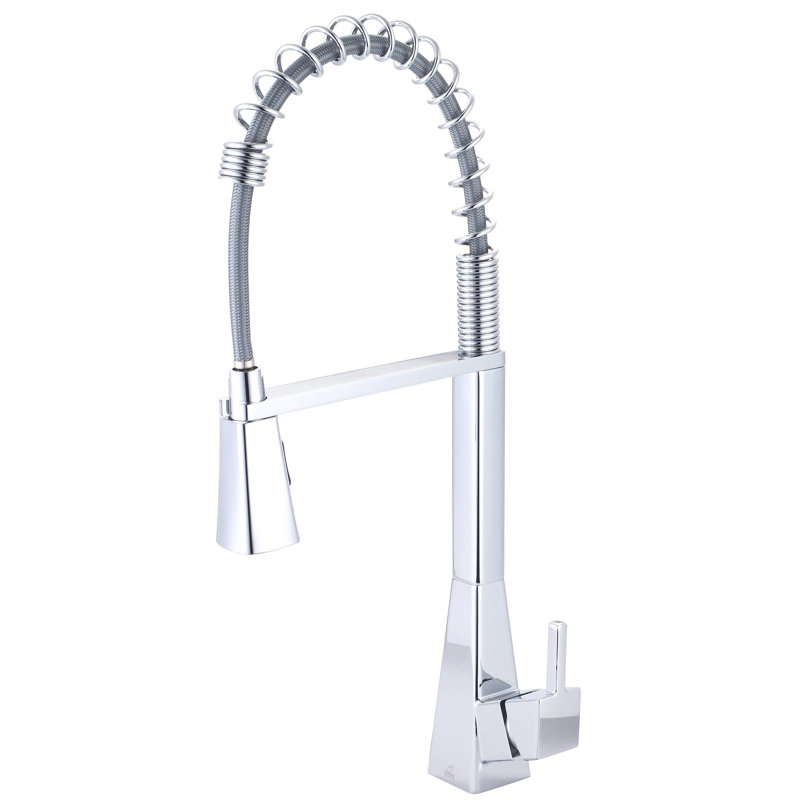 K-5070 - Robinet de cuisine rétractable à poignée simple I3, Chrome
