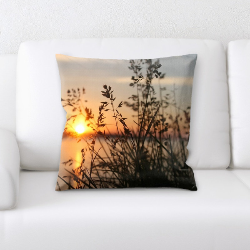 Coussin coucher de soleil