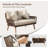 Sipsey 4 - Person Patio Conversation Set with Cushions