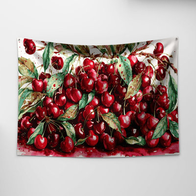 Tapisserie murale «Fruit Cherry Sweet»