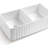 Farmhouse/Apron Front White Ceramic Kitchen Sink