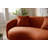 Yazgur 93.6" Curved Modern Upholstered Sofa-2107265157