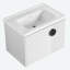 Ensemble de meuble-lavabo simple 27,75 po avec plateau en céramique Jamicheal-769366540
