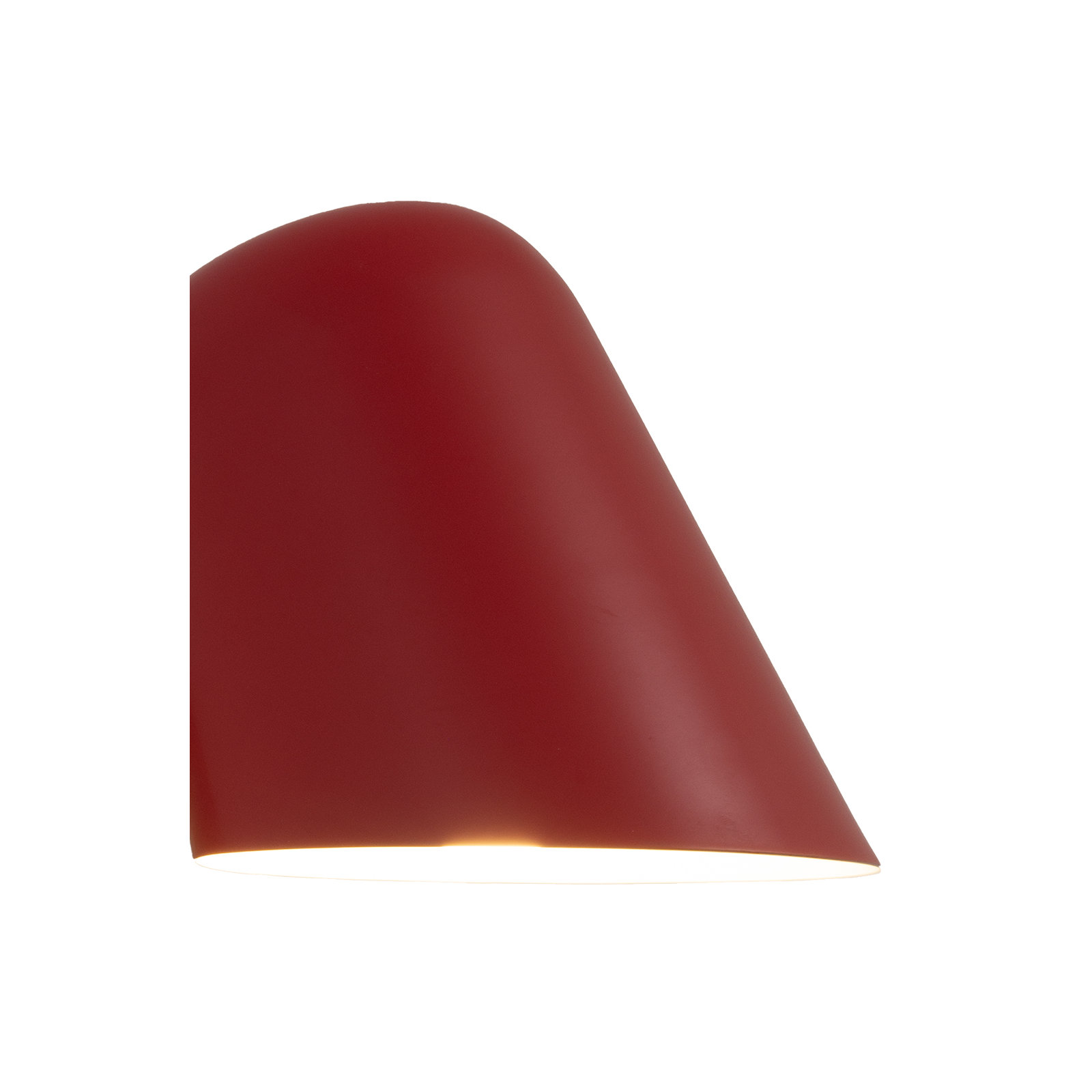 Culver Wall Sconce - plug-in, Crimson Red/Gold