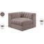 Chaise d'angle rembourrée en tissu Rummi-123507408