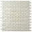 Glacier Beige Glass Mosaic Tile