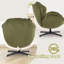 Upholstered Swivel Accent Chair