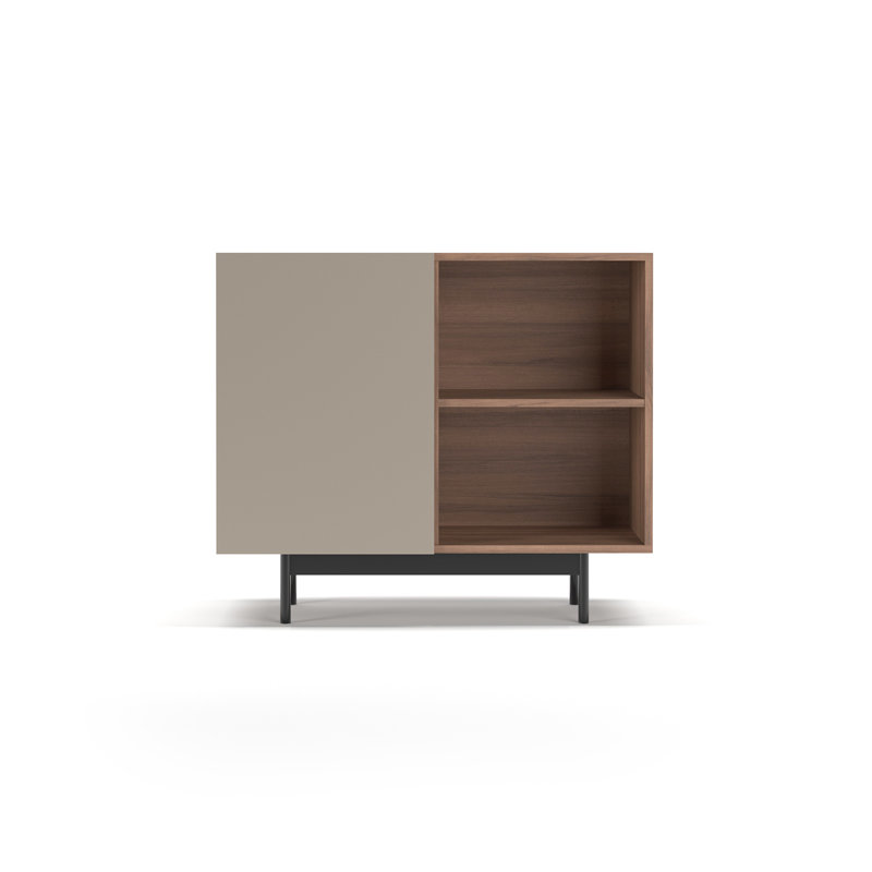 Jorde Standard Accent Chest, Walnut/Taupe