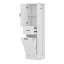 Grande armoire de rangement moderne - compartiment inclinable, tablettes réglables-116117404