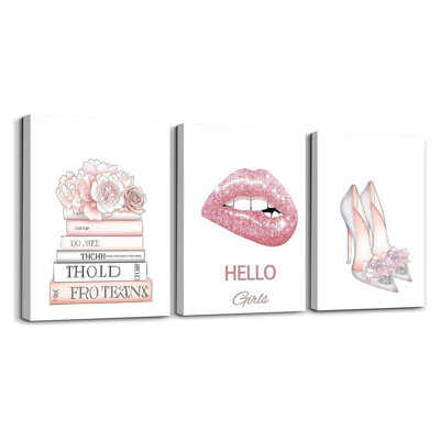 3 Piece Wrapped Canvas Wall Art