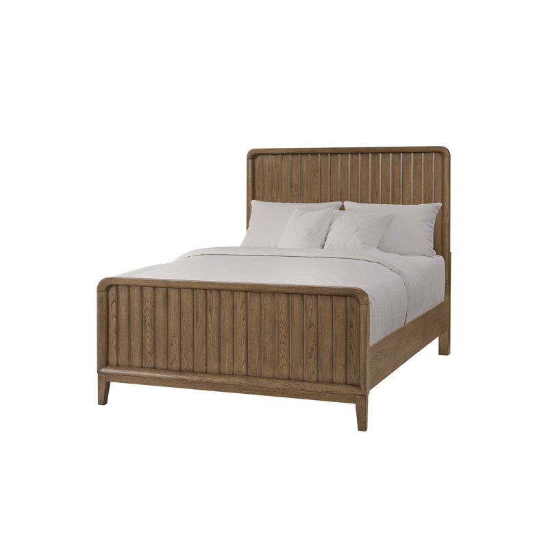 Bed, Light Brown, Full