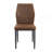Set of 3 Shell Pattern Dining Chairs