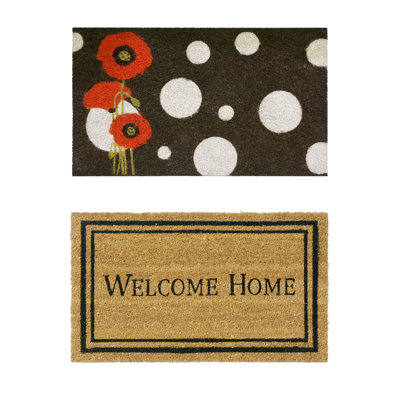 Polka Dots Outdoor Doormat