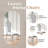 PU Leather Modern Upholstered Dining Chair Side Chair ,Arm Less Accent Chairs With Unique Petal-Shaped Backrest & Stainless Steel Legs Dining Chair-587862522-587862527