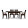 Sarah 4 - Person Solid Wood Top Four Leg Dining Set