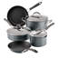 Circulon A1 Series With Scratchdefense Technology Nonstick Induction Pots And Pans Cookware Set, 8 Piece, Graphite