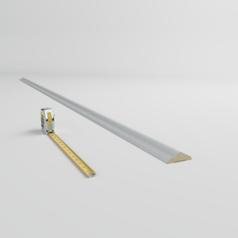Primed White Polyurethane Crown Chair Rail Moulding Set