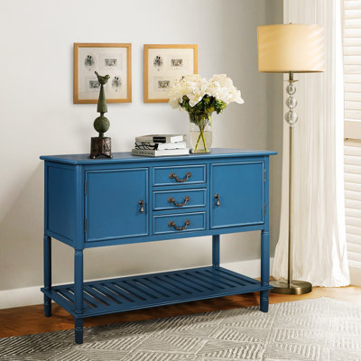 Console en bois massif 34,22 po Gowans