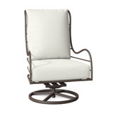 Outdoor Carmel Rocking Metal Chair with Cushions