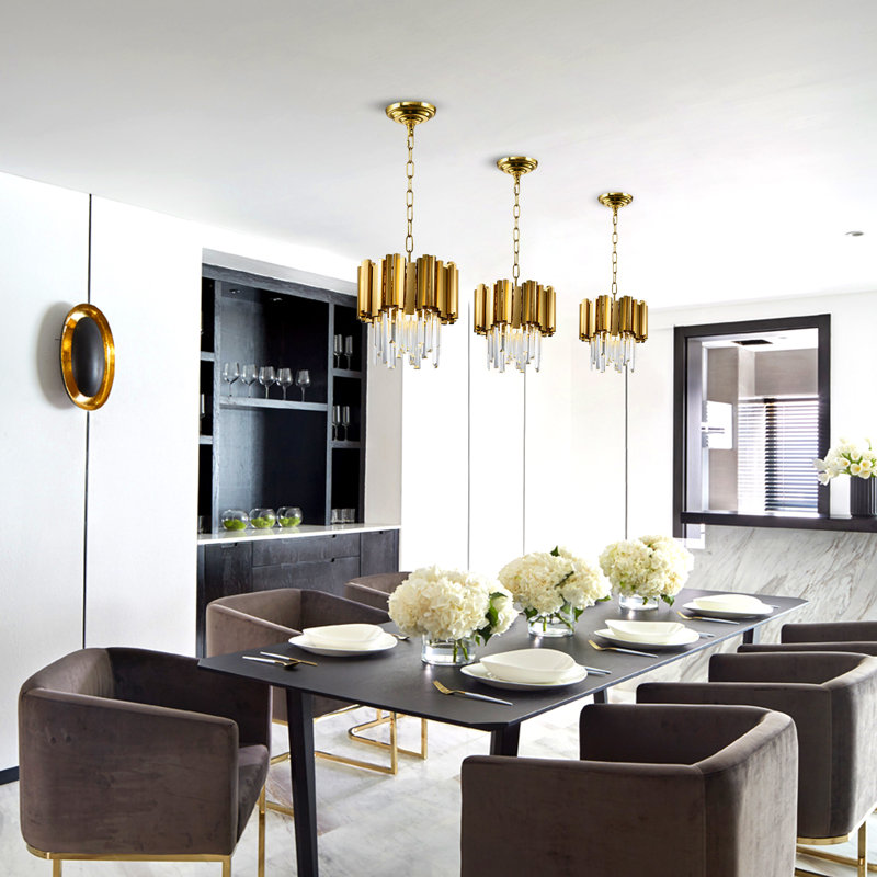 Chandelier, Gold