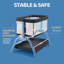 Bedside Cot with Mattress-2124872116