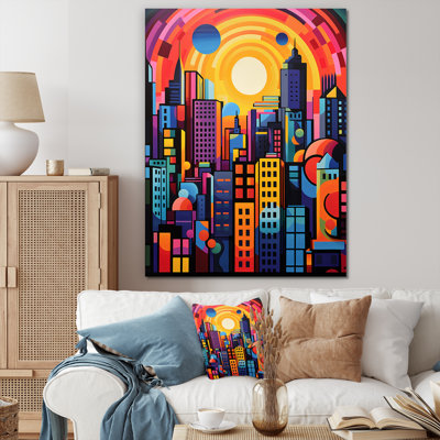 «City Honolulu Popart I» sur toile