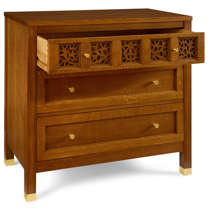 Surrey Hills Solid Wood 39.5 " W 3 - Drawer Dresser