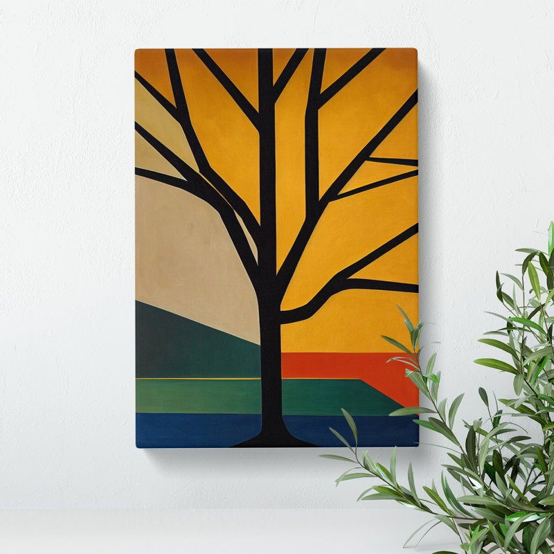 Tree No.3 - Wrapped Canvas Print, 50cm H x 35cm W